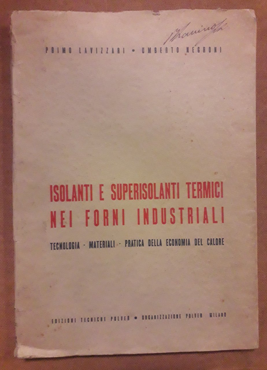 Isolanti e superisolanti termici nei forni industriali - Tecnologia - …