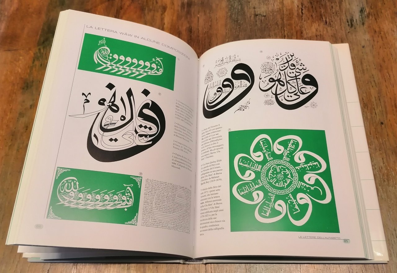 L'alfabeto arabo. Stili, varianti, adattamenti calligrafici.
