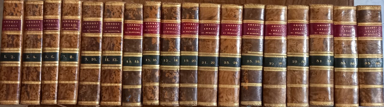 Annali Universali di Medicina. Compilati da Annibale Omodei. Volumi I …
