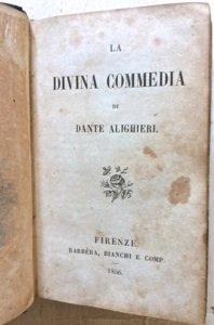 La Divina Commedia.