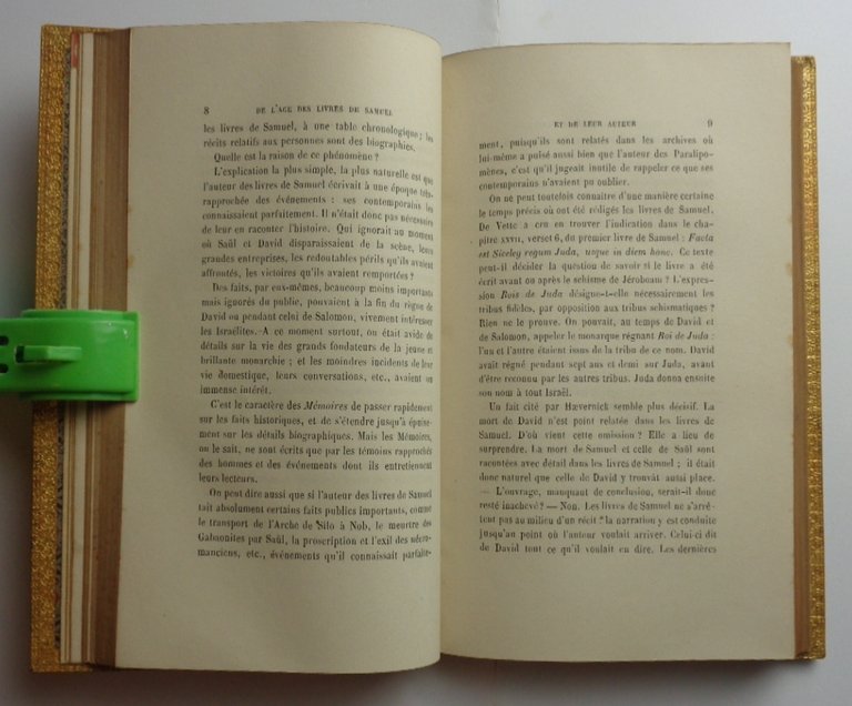 LES PROPHÉTIES contenue dans les deux premiers Livres des Rois, …