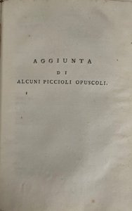 Lettere piacevoli se piaceranno dell’Abate Compagnoni e di Francesco Albergati …