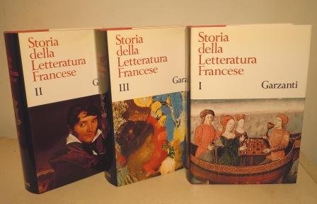 STORIA DELLA LETTERATURA FRANCESE