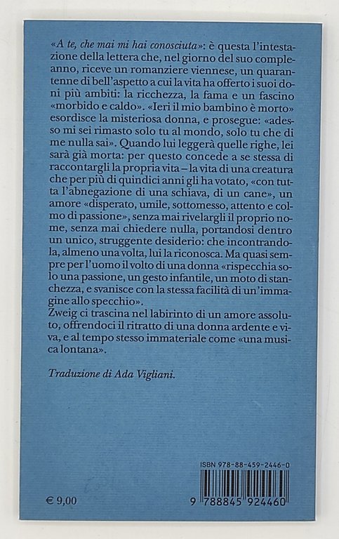 Lettera di una sconosciuta