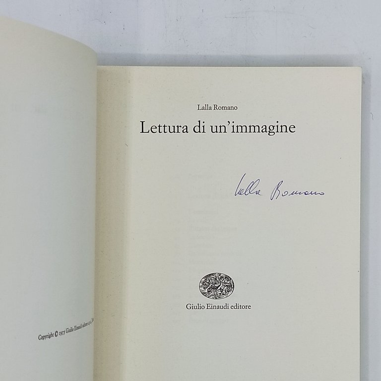 Lettura di un'immagine