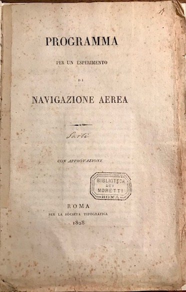 Programma per un esperimento di navigazione aerea