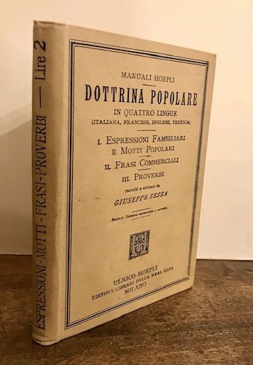 Dottrina popolare in quattro lingue (italiana, francese, inglese, tedesca). I. …