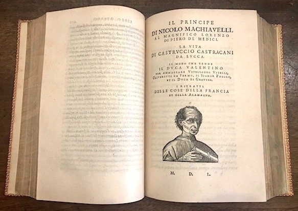 Tutte le opere di Nicolo Machiavelli cittadino et secretario fiorentino, …