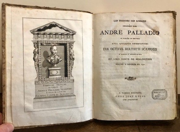 Les thermes des romains dessinées par André Palladio et publiées …