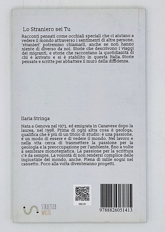 Lo straniero sei tu. Racconti per un mondo diffidente