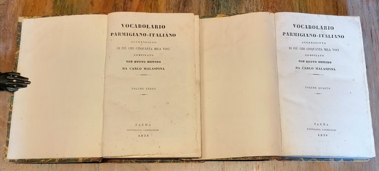 Vocabolario parmigiano-italiano, accresciuto di più che cinquantamila voci, compilato con …