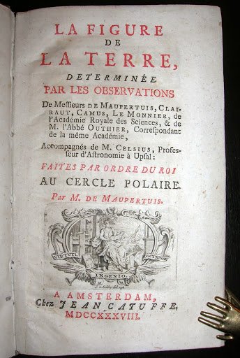 La figure de la Terre, déterminée par les Observations de …