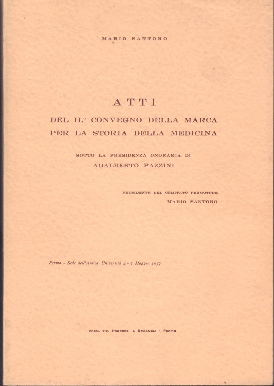 Atti del II° Convegno della Marca per la Storia della …