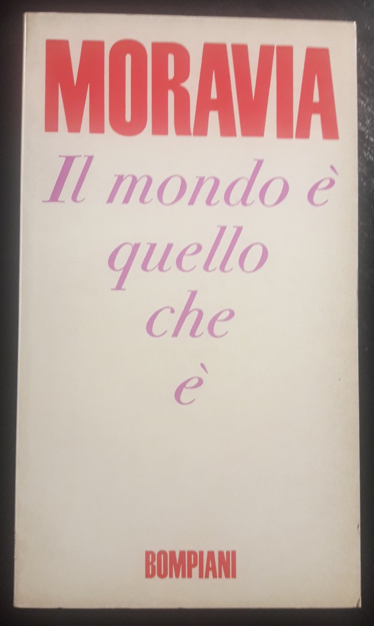 Il mondo è quello che è / L'intervista