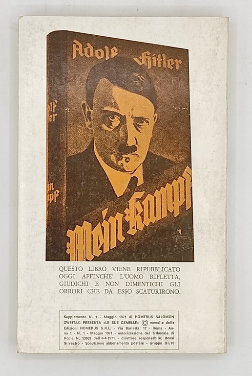 Mein Kampf (La mia battaglia)