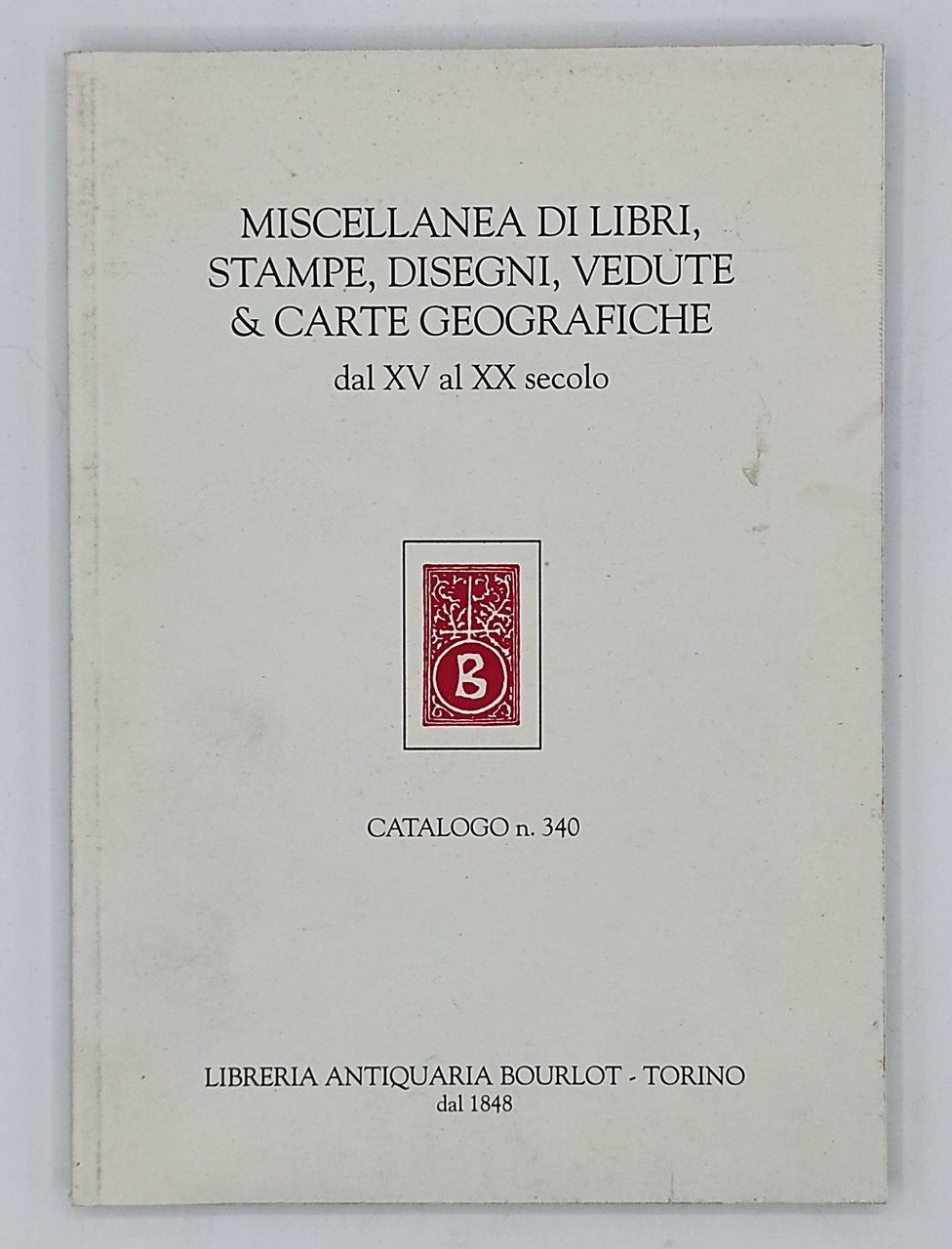 Miscellanea di libri, stampe, disegni, vedute e carte geografiche dal …