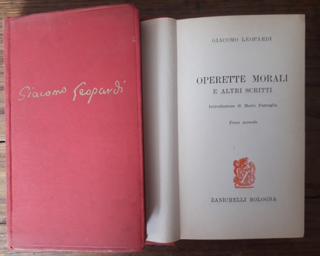 Operette morali e altri scritti I-II