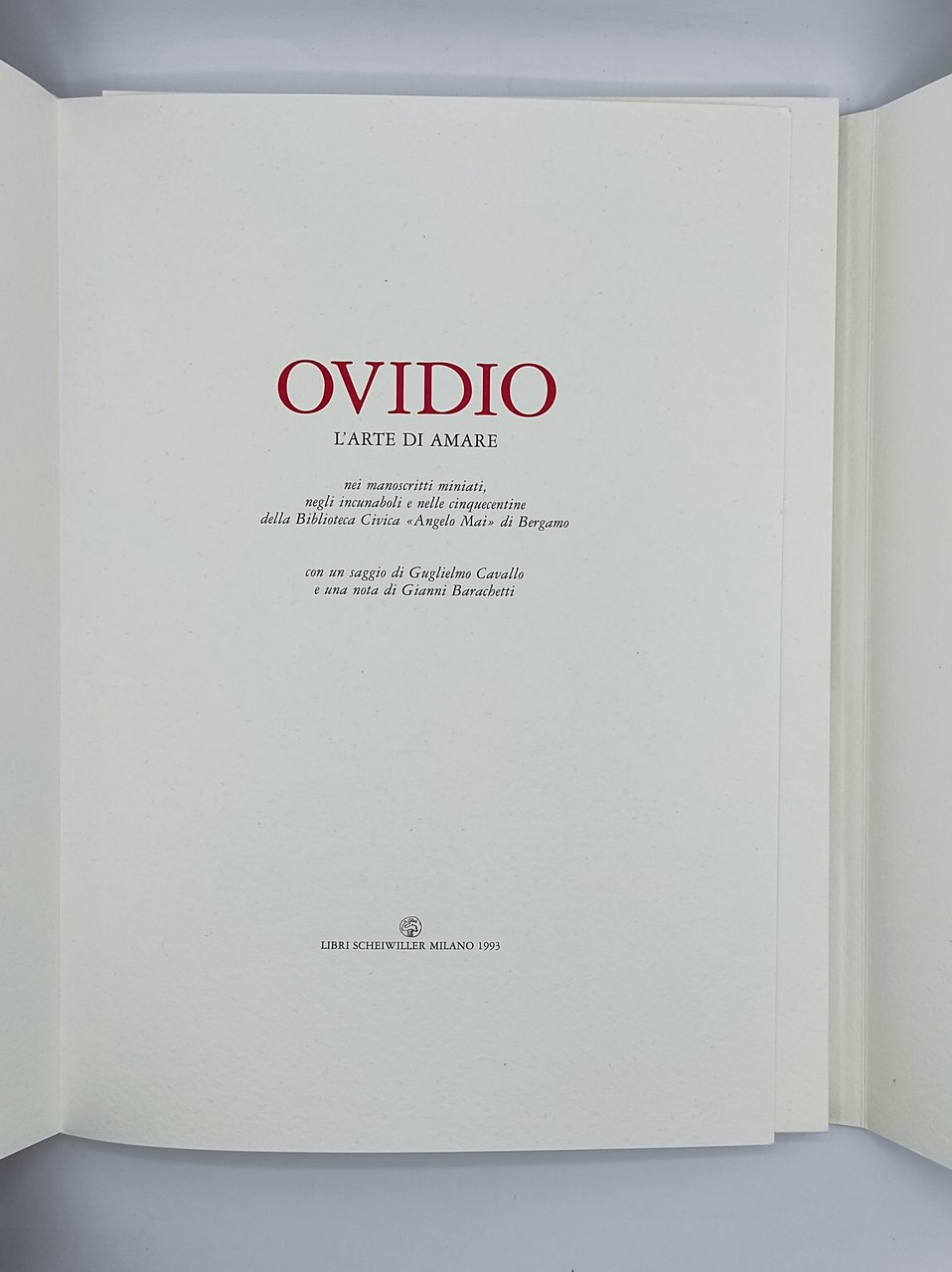 Ovidio. L'arte di amare