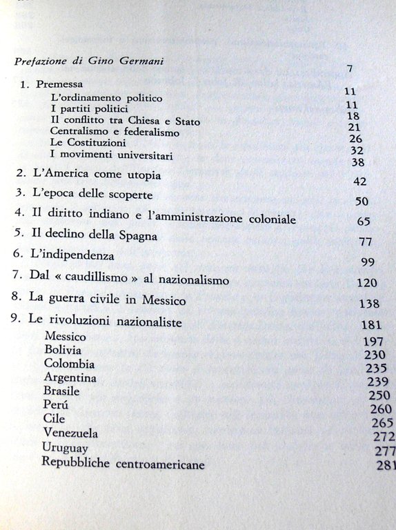 IL POTERE POLITICO NELL'AMERICA LATINA