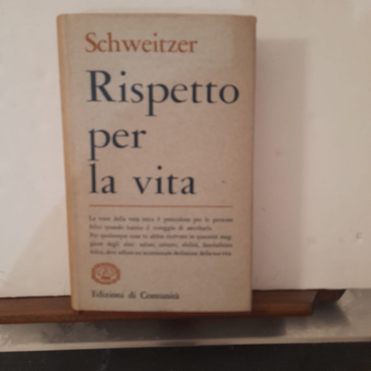 Rispetto per la vita