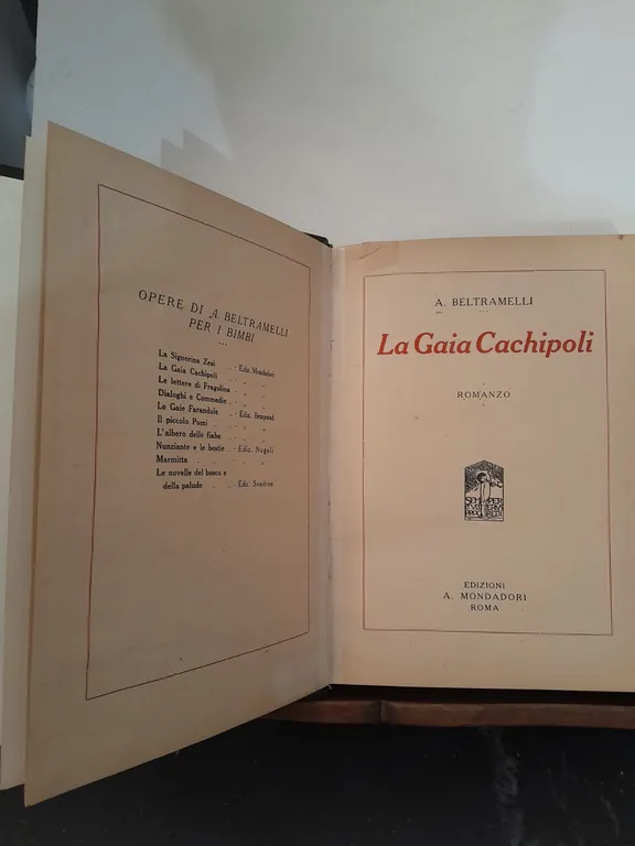 La Gaia Cachipoli romanzo | Immagine Gallery 2
