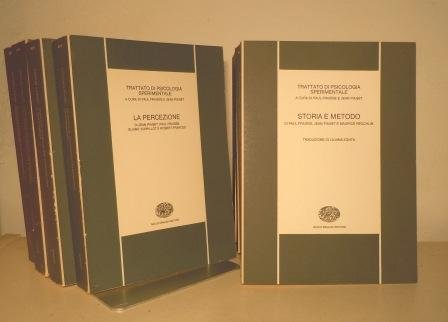 TRATTATO DI PSICOLOGIA SPERIMENTALE - 9 VOLUMI EINAUDI 1972-1979