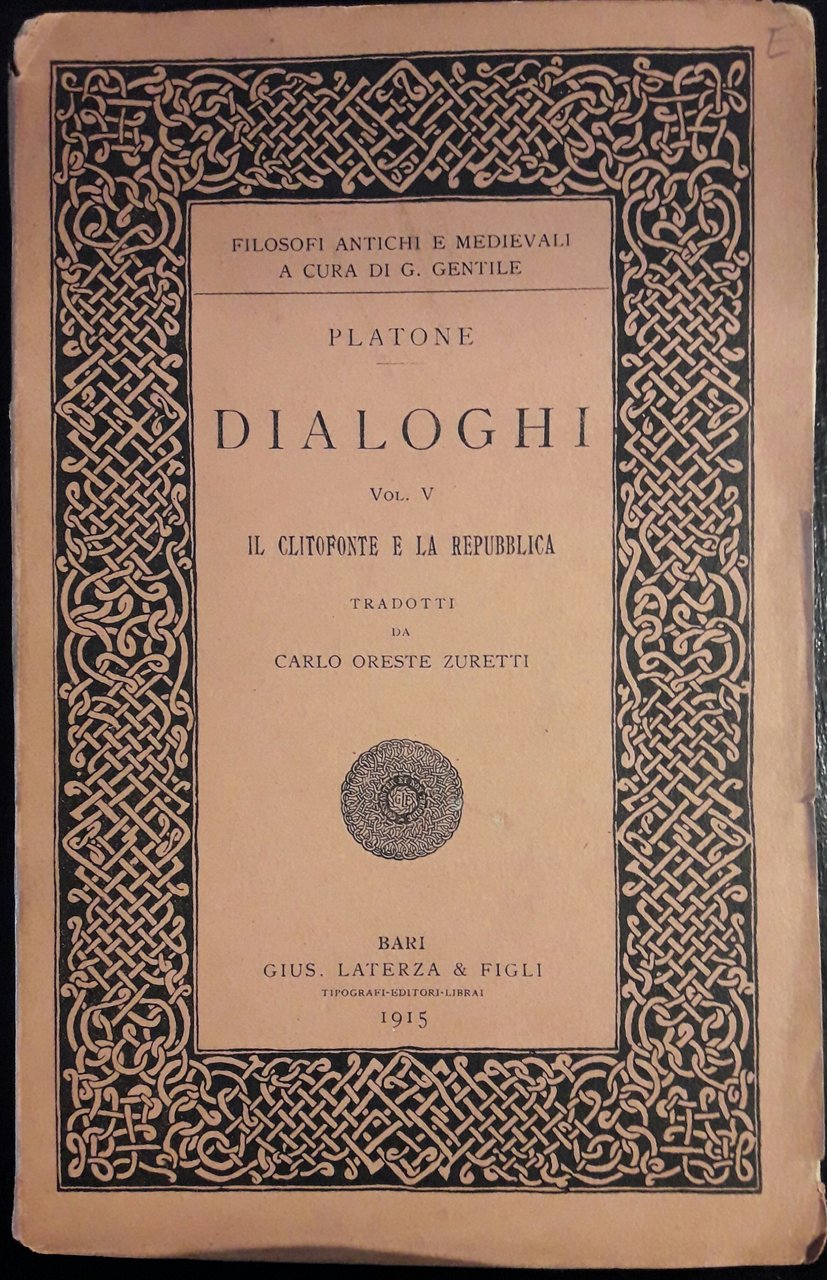 Dialoghi vol. V