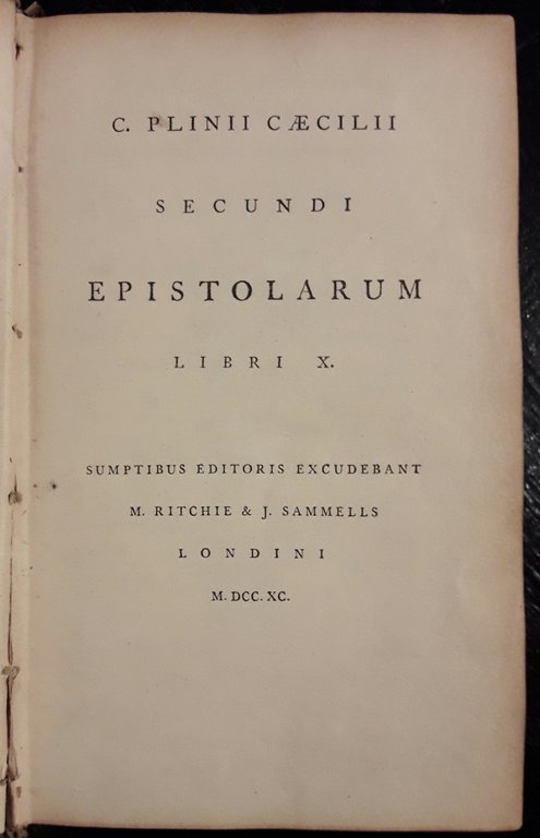 Epistolarum libri X