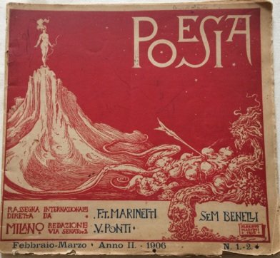 POESIA. Rassegna internazionale diretta da F.T. Marinetti. Milano Via Senato, …