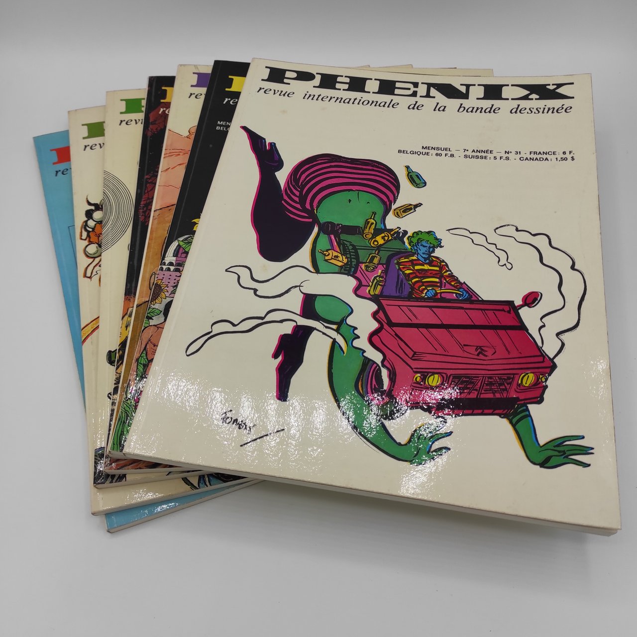 Phenix - Revue internationale de la bande dessinée (Anno 7, …