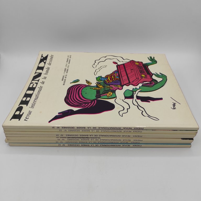 Phenix - Revue internationale de la bande dessinée (Anno 7, …