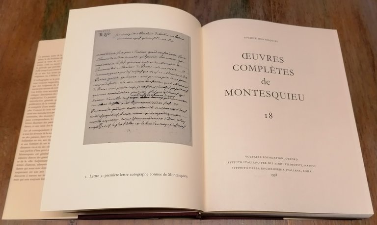 Oeuvres complètes de Montesquieu 18. Correspondance I. Avant 1700 - …