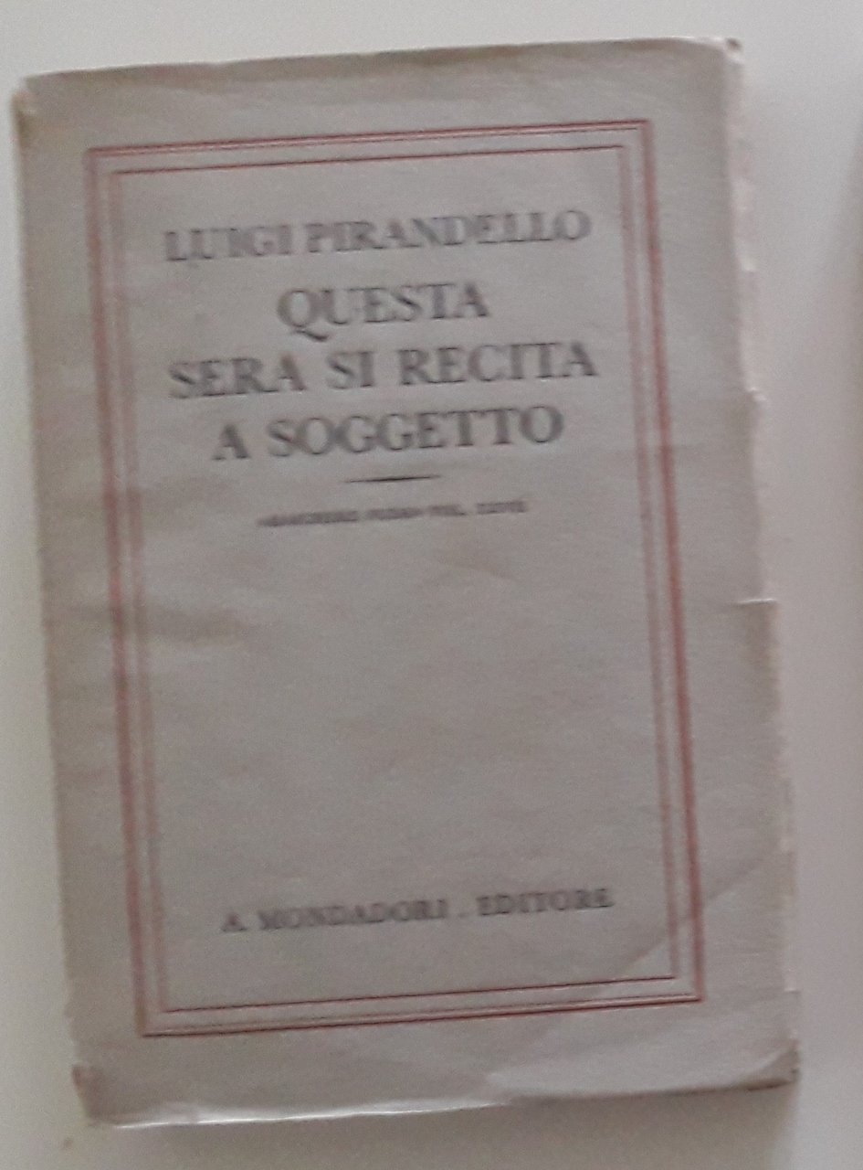 Maschere nude: Questa sera si recita a soggetto Vol. XXVII