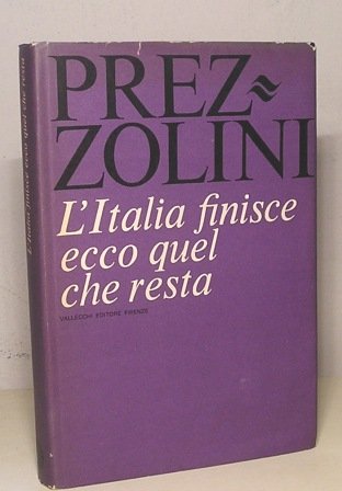 L'ITALIA FINISCE ECCO QUEL CHE RESTA