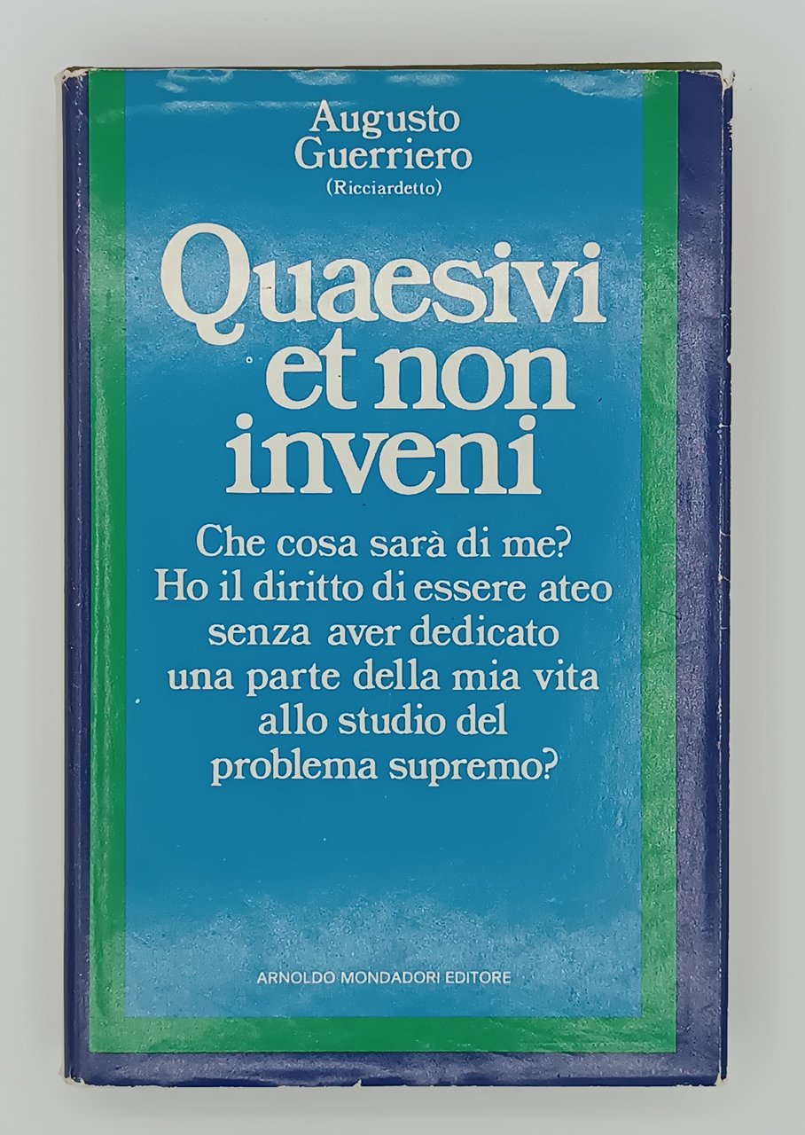 Quaesivi et non inveni