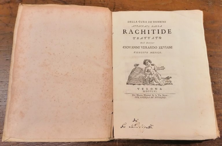 Della cura de' bambini attaccati dalla Rachitide. Trattato del Dottor …