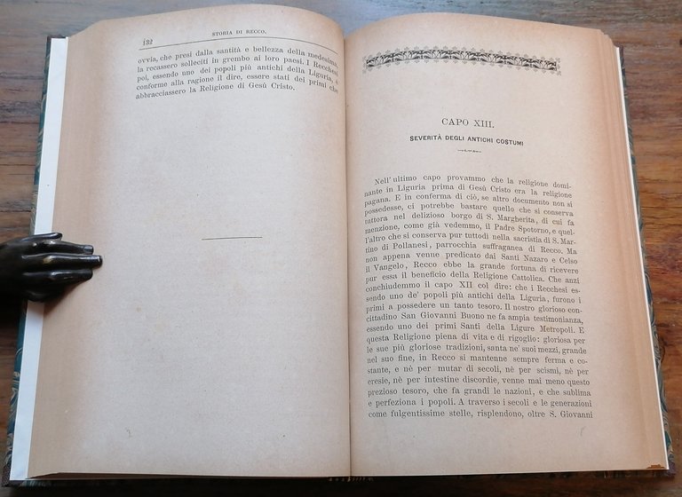 Storia civile e religiosa della Città di Recco.