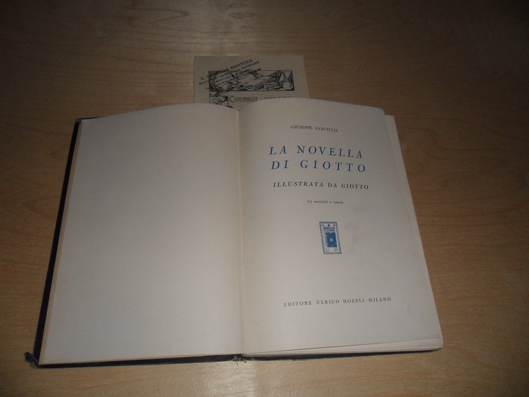 la novella di Giotto - Hoepli, 1937 - Premio comune …