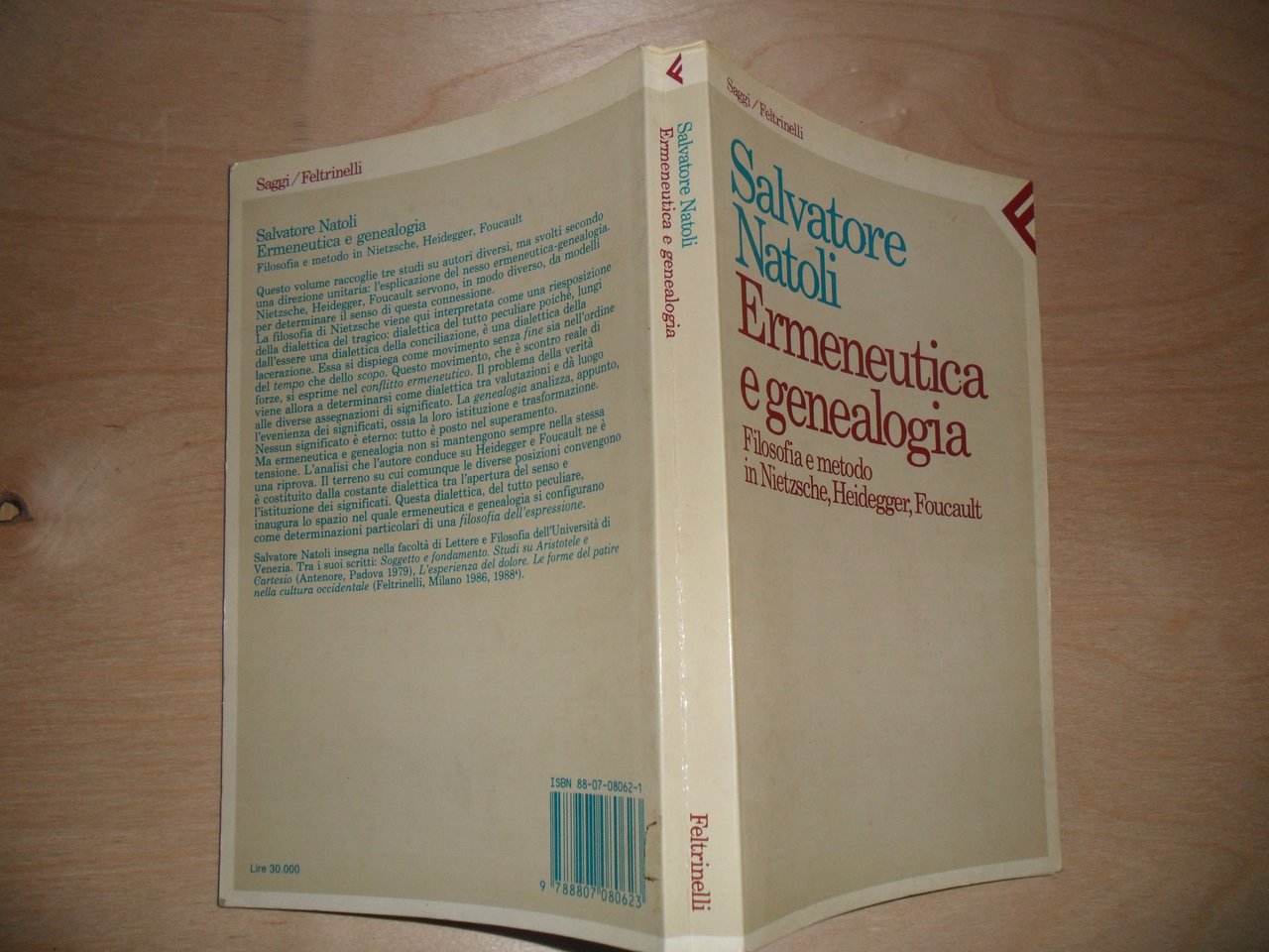 Ermeneutica e genealogia. filosofia e metodo in Nietsche, Heidegger, Foucalt