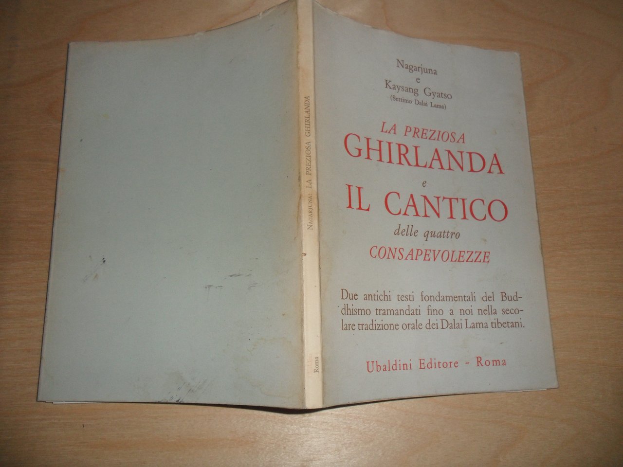 la preziosa ghirlanda e il cantico delle quattro consapevolezze