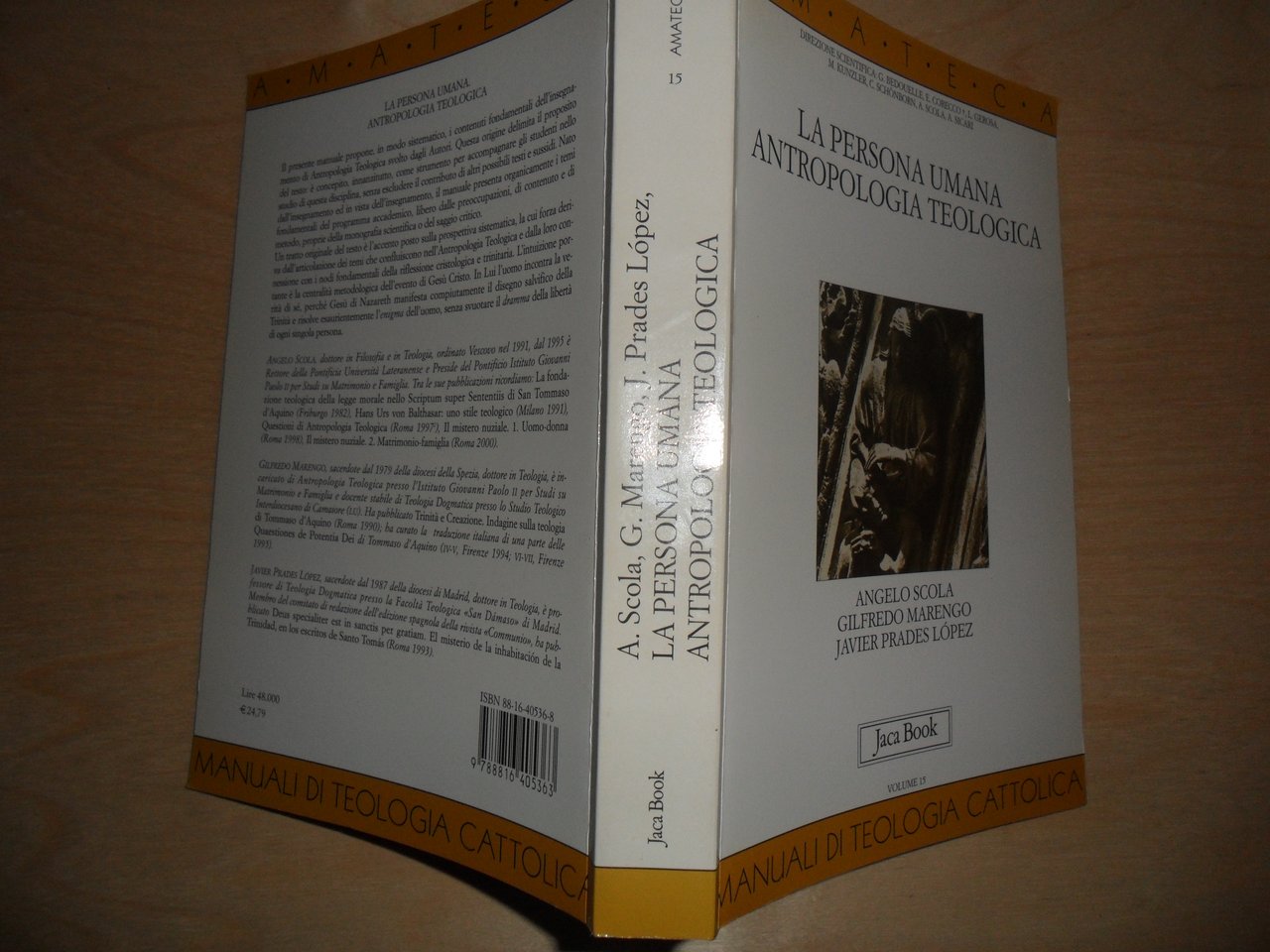 la persona umana. antropologia teologica