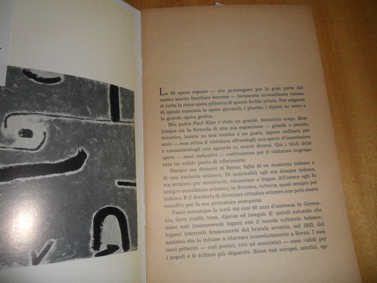 PAUL KLEE, bollettino galleria il milione 127 catalogo mostra 1968