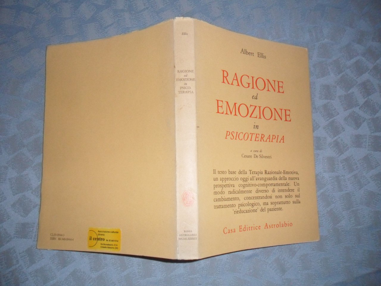 ragione ed emozione in psicoterapia