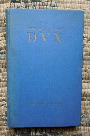 DUX - PRIMA EDIZIONE 1926