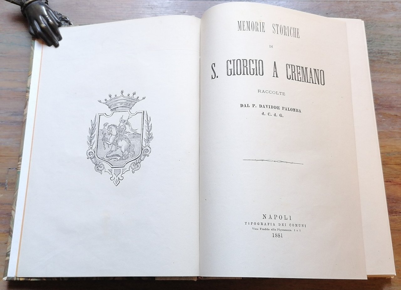 Memorie storiche di S. Giorgio a Cremano.