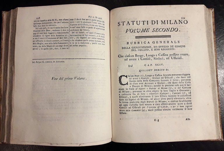 Statuti di Milano volgarizzati con note, e spiegazioni. A pubblica …