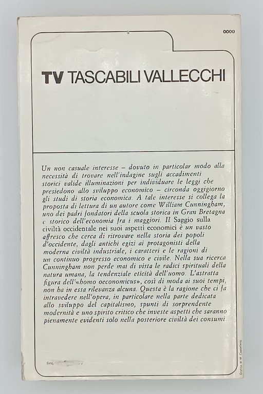 Saggio sulla civiltà occidentale nei suoi aspetti economici