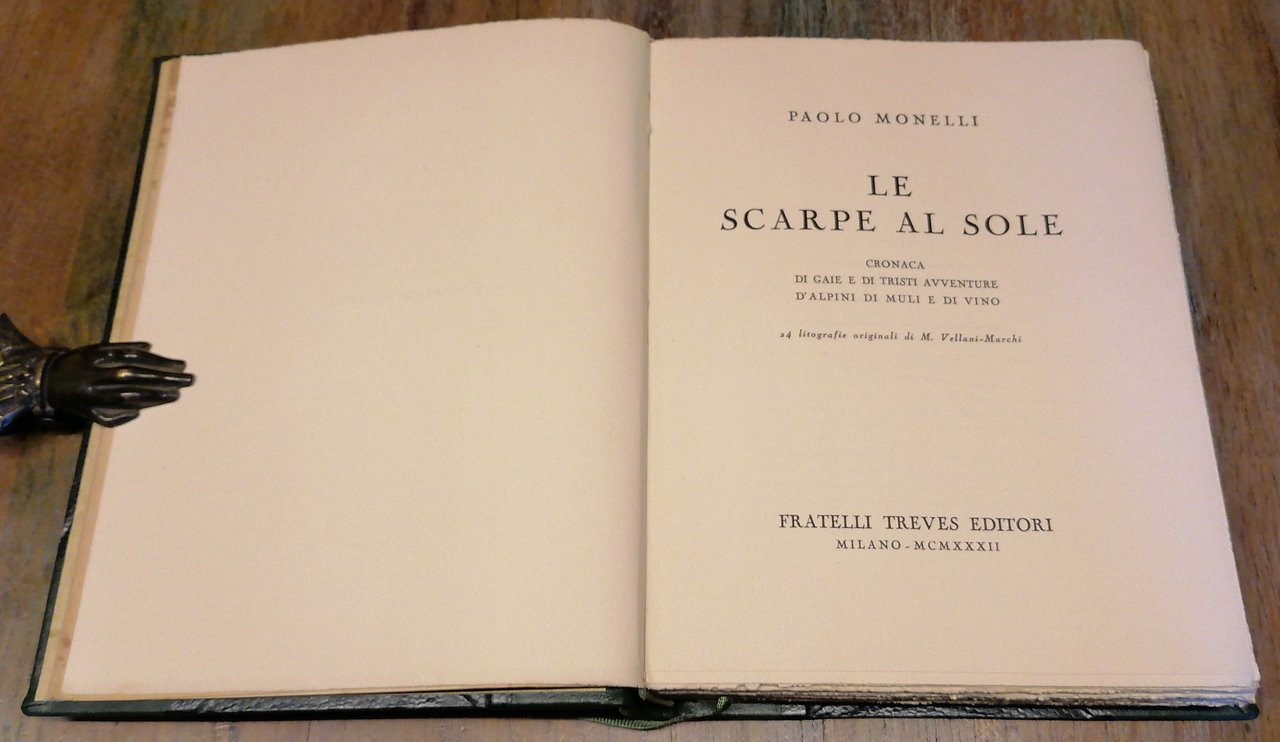 Le scarpe al sole. Cronaca di gaie e di tristi …