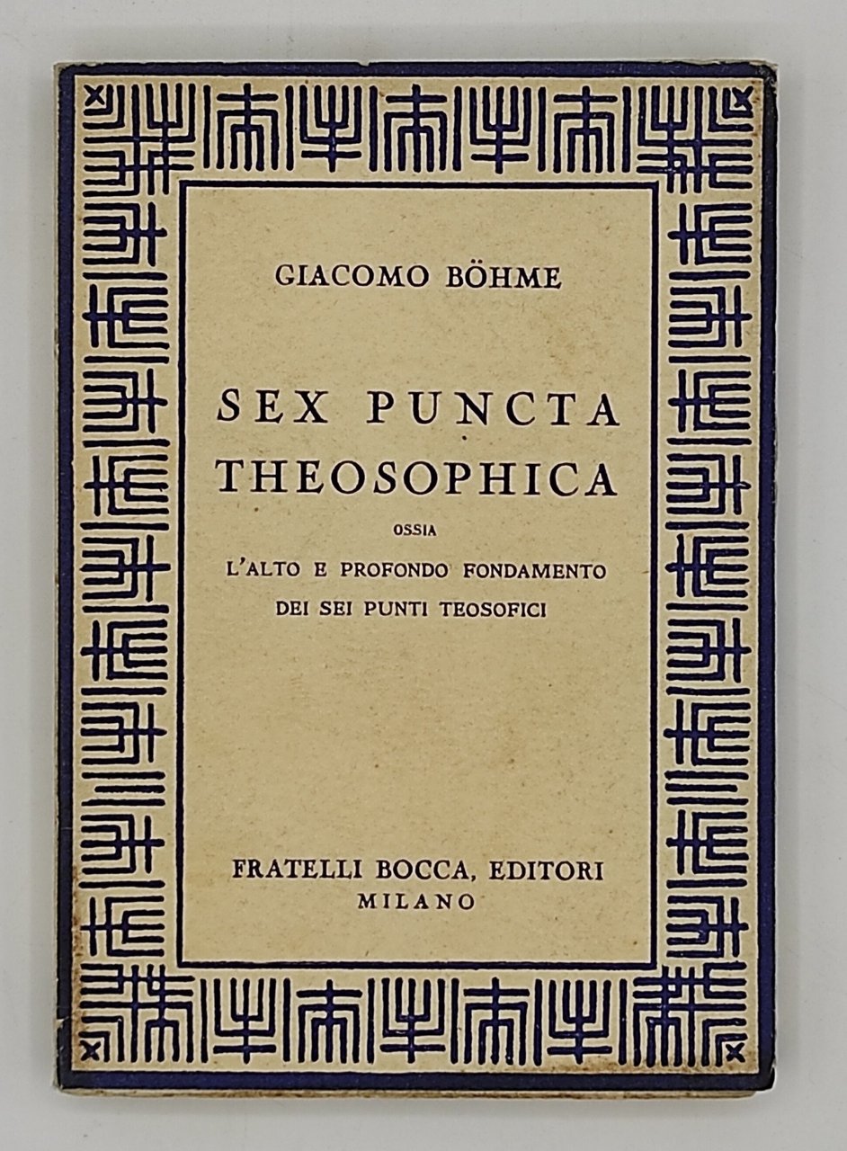 Sex Puncta Theosophica