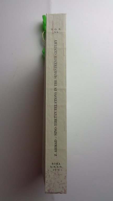 SINO-TIBETAN RELATIONS IN THE SEVENTEENTH CENTURY.